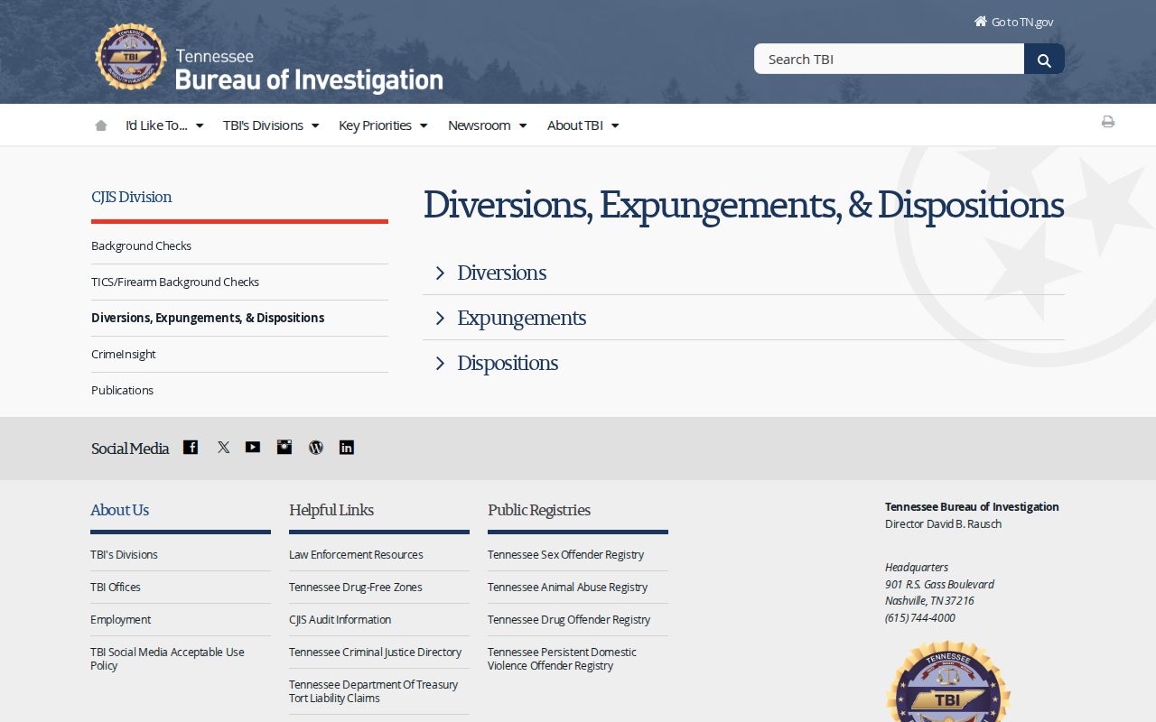 Hamilton County traffic court records expungement information